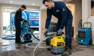 Water extraction service for water damage cleanup in Greenville, SC